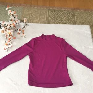 Lands' End Fuchsia Rash-Guard